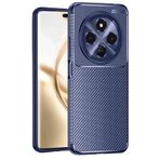 bbtech Tecno Spark 30C ile Uyumlu Kamera Korumalı Karbon Fiber Desenli Düşmeye Dirençli Sert Silikon Kılıf;Lacivert