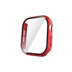 bbtech Watch 10 Uyumlu 46mm Kenar Korumalı Renkli Ekran ve Kasa Koruyucu Kapak;Kırmızı,wtch10kc46mm270924krmz