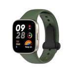 bbtech Xiaomi Redmi Watch 3 Akıllı Bileklik Saat Birebir Uyumlu Silikon Esnek Renkli Kordon;Haki