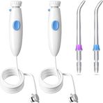 BBTO Ağız Hijyeni Aksesuarları Standart Su Hortumu Plastik Saplı Flosser Yedek Jet Ucu, Waterpik Oral Sulayıcı WP-100 WP-300 WP-660 WP-900 (4 Adet) ile Uyumlu