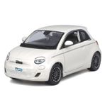 Bburago Fiat 500 E - Gerçekçi araba modeli, 1:24 ölçekli, çoğaltma diecast ile kapılar açılır, resmi lisanslı Fiat, Tavsiye edilen yaş 3+ yaş