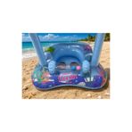 BBYTOYS Gölgelikli Bebek Yüzme Simidi