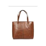 Bc Barse Collection Kroko Kadın Çanta - Kahverengi