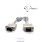 Bc-dsp-vg-mm-20 Vga To Vga 15pın Erkek-erkek 3coax Awg28 Ferrıte Vga Kablo 20 Mt