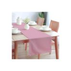 Bc Home Gül Kurusu Pembe Runner 40 x 140 cm Yumuşak Tuşeli ,Kadife Görünümlü, Bohem, İskandinav, Yılbaşı