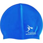 Bcfswimsports Silikon Havuz Deniz Yüzücü Bonesi Havuz Bonesi Bone - Mavi - Standart