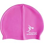 Bcfswimsports Silikon Havuz Deniz Yüzücü Bonesi Havuz Bonesi Bone - Pembe - Standart