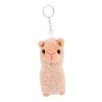 BCOATH Alpaka Kolye Alpaka Süsler Peluş Alpaka Sevimli Hayvan Süsleri Hayvan Anahtarlıklar Koyun Anahtarlık Çanta Kolye Anahtarlık Alpaka Oyuncak Kawaii Anahtarlık Kısa Peluş