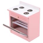 BCOATH Dollhouse Mutfak Sobası Mini Ev Düzeni Prop Mini Ocak Süs Küçük Pişirme Tezgahı Küçük Ev Mobilyaları Mini Aşçı Ocağı Mini Soba Pişirme Dolabı Süsleme Mini