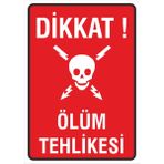 Bd - Iş Güvenliği Uyarı ve Yönlendirme Levhası 24 x 34 034
