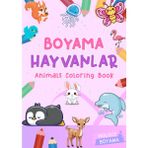 BD Kitap Eğlenceli Hayvanlar Boyama Kitabı 2 - Ingilizce Isimlerle Eğitici