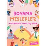 BD Kitap Eğlenceli Meslekler Boyama Kitabı 2 - Ingilizce Öğrenme ve Eğlence