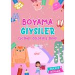 BD Kitap Yaratıcı Çocuk Giysiler Boyama Kitabı 2 - Ingilizce Kelimelerle