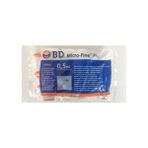 BD Micro-Fine Plus 0,5 ml Insülin Enjektörü 30 g 0,30 mm x 8 mm 10'lu 1 Paket Steril ve Konforlu Kullanım
