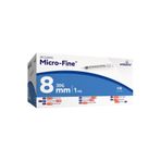Bd Micro Fine Süper Enjektör 8 mm 1.0 ml (100 adet)