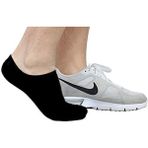 B&D Socks Erkek 10 Çift Görünmez Çorap - 40 - 45 - 0TB-Siyah