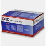 BD Süper Insülin Enjektör 0.5 Micro Fine 100 Adet
