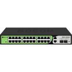 Bdcom S1500-24P2G2S-370W 24 Port 10/100/1000 24 Port Poe 2 Port Uplınk +2 Sfp 370W Yonetılemez Rack Mount Swıtch