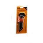 BDM HIRDAVAT BDM 9LU 180 MM DELİKLİ YILDIZ TORK ALYAN ALLEN ANAHTAR SETİ