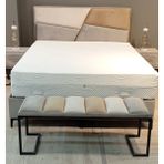 BDP Home Yatak Pedi ve Şiltesi Örme Kumaşla Üretilmiş 22 cm Yükseklikte Çift Kişilik - 90 × 200 cm