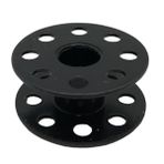 BDR 270010 Düz Makine Metal Siyah Tırnaksız Masura