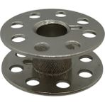 BDR 270010QWS Düz Makine Metal Beyaz Tırnaklı-İçi Tırtıklı Masura