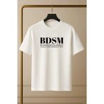 "bdsm" Business Devolopment.. Unisex T-Shirt/tişört - Tüm Yaş Grupları - 10 Yaş - Beyaz