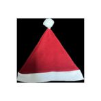 Be Actıve 50 Adet Yılbaşı Noel Baba Şapkası Yılbaşı Büyük Boy Kırmızı Polar Yeniyıl Şapkası