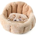 Be Active Peluş Kedi ve Köpek Yatak Yumuşak Koltuk Kumaşı ile 50x50x35 cm Konforlu Tasarım