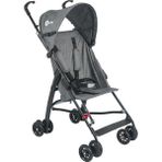 Be-Be Basic Pratik Kolay Taşınabilir Hafif Baston Bebek Arabası Gold Kahve - Black Grey