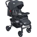 Be-Be Turnahome Active Çift Yönlü Tam Yatış Pozisyonlu Pratik Katlanır Mama Tablalı Bebek Arabası - Antrasit