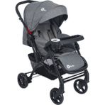 Be-Be Turnahome Active Çift Yönlü Tam Yatış Pozisyonlu Pratik Katlanır Mama Tablalı Bebek Arabası - Gri