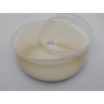 Be Beauty Beyaz Renginde 2,0 cm Genişliğinde Karşılıklı Cırt Cırt Bant (1 Mt.si)