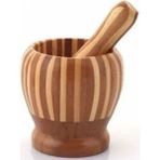 Be Beauty Doğal bambu havan ve tokmak seti