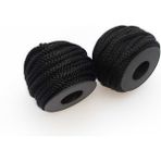 Be Beauty Siyah Renkte 6 mm Polyester Eşofman Kapşon Bağ Ipi (20 Mt)