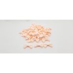 Be Beauty Yavruağzı Renk Beyaz Puantiyeli 50 Adet Fiyonk Papyon (2,5 x 3,5 Cm)