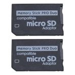Be In Your Mind 2 adet Micro SD Pro Duo Hafıza Kartı Adaptörü Sony Kameralar ile Uyumlu PSP Konsolu 1000 2000 3000
