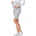 Be Mammy BE20-228 Pamuklu Kısa Melanj Kadın Hamile Taytı