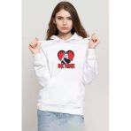 Be Mine Michael Myer Beyaz Kadın 3İp Kapşonlu Sweatshirt