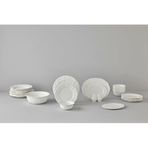 Be Original Leila 30 Parça Bone China Porselen Yemek Takımı – 6 Kişilik, Modern Minimalist Tasarım