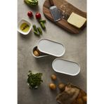 Be Original Pera 20 cm 2'li Oval Kapaklı Fırın & Saklama Kabı