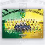 Be The Star Posters Norwich City FC A3 Squad 2018/19 oyuncu posteri – Resmi lisanslı ürün – Boyut A3 (A3)