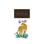 Be Wild Cheetah One Line a Day Journal Five Year Memory Book: 5 Minute Journal for Men Women Teens Kids or Gift