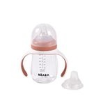 Beaba 2'si 1 Arada Terracotta 4 Ay+ Eğitim Biberonu 210 Ml