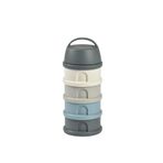 Beaba Mineral Grey Blue 4 Katmanlı Süt Tozu Ve Atıştırmalık Saklama Kabı