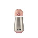 Beaba Old Pink 350 ml Çelik Suluk