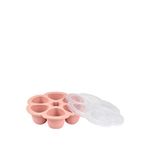 Beaba Old Pink Silikon 6'lı Sıcak & Soğuk Saklama Kabı 6 X 90 Ml