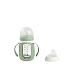 Beaba Sage Green Cam 2'si 1 Arada Biberon 210 Ml