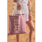 Beach Desen Baskılı Plaj Çantası