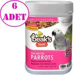 Beaks 6x750 gr Karışık Papağan Yemi